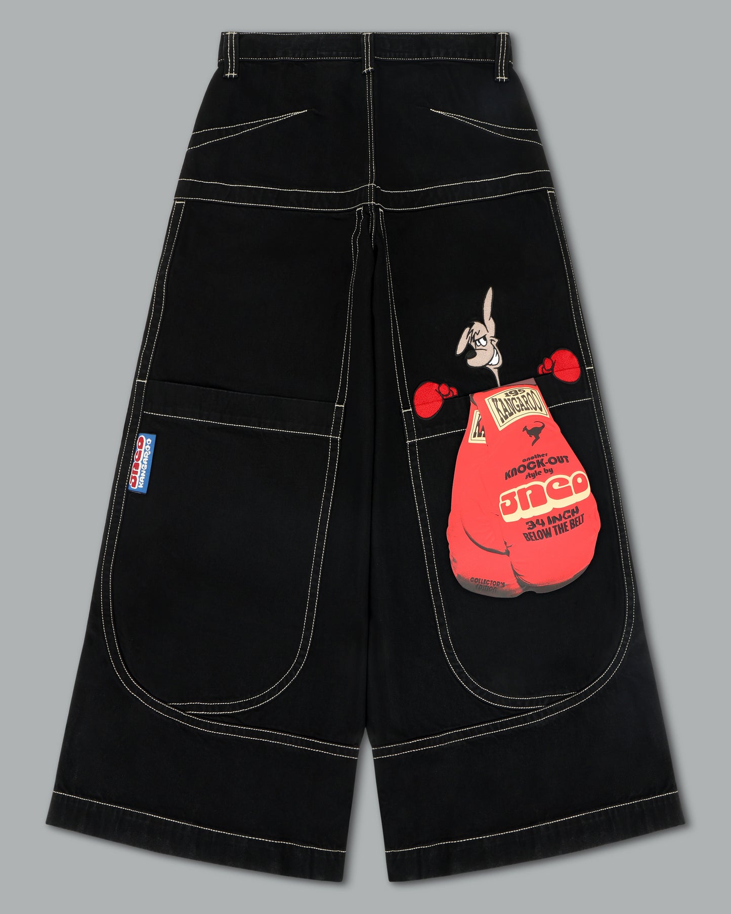 Kangaroo. 34". Jet Black.