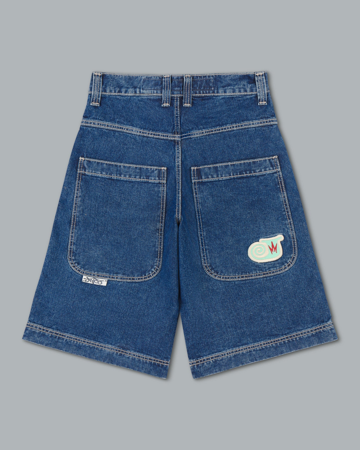 101 Twin Cannon Shorts. 14" Inseam. Dark Stone.