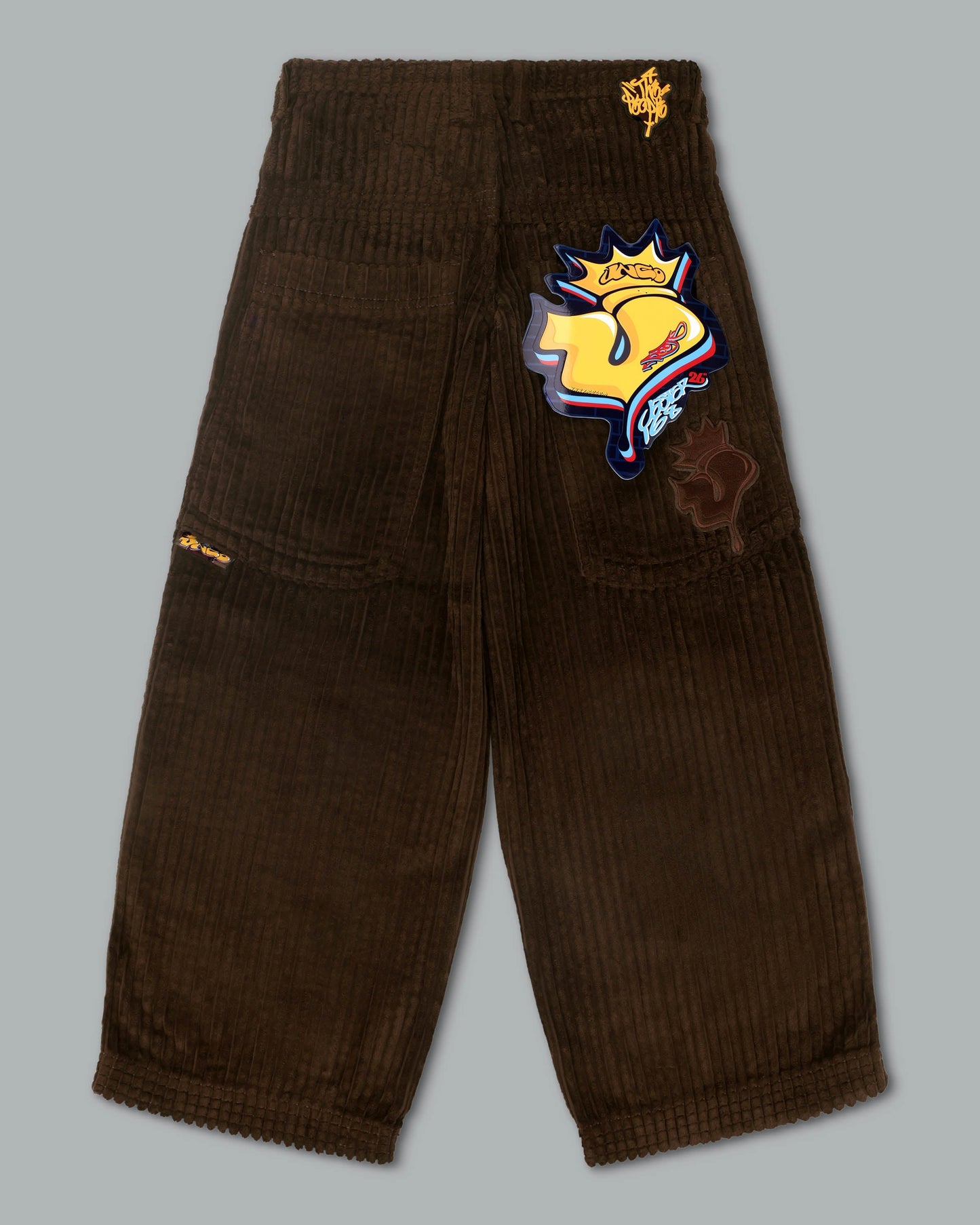 Jester. 26". 2 Wale Corduroy. Java Brown.