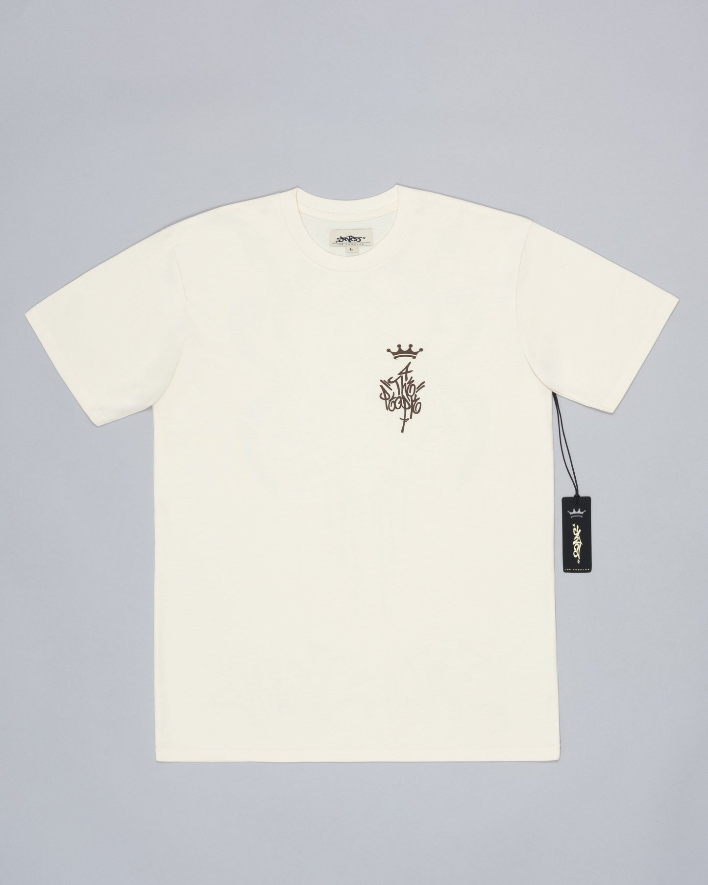 Skater Tee. Ecru.