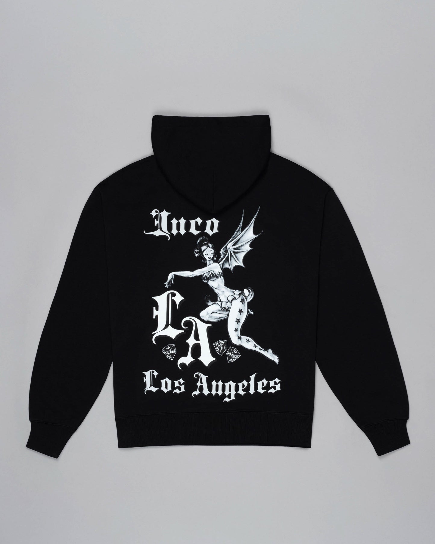 LA Stardust Hoodie. Black.