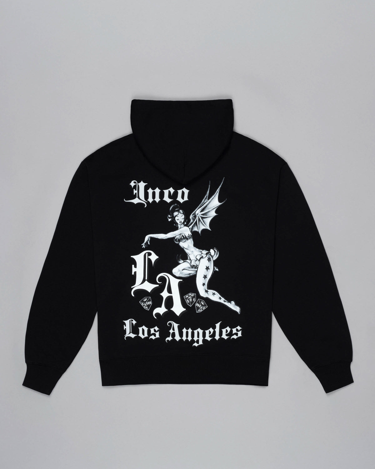 LA Stardust Hoodie. Black.