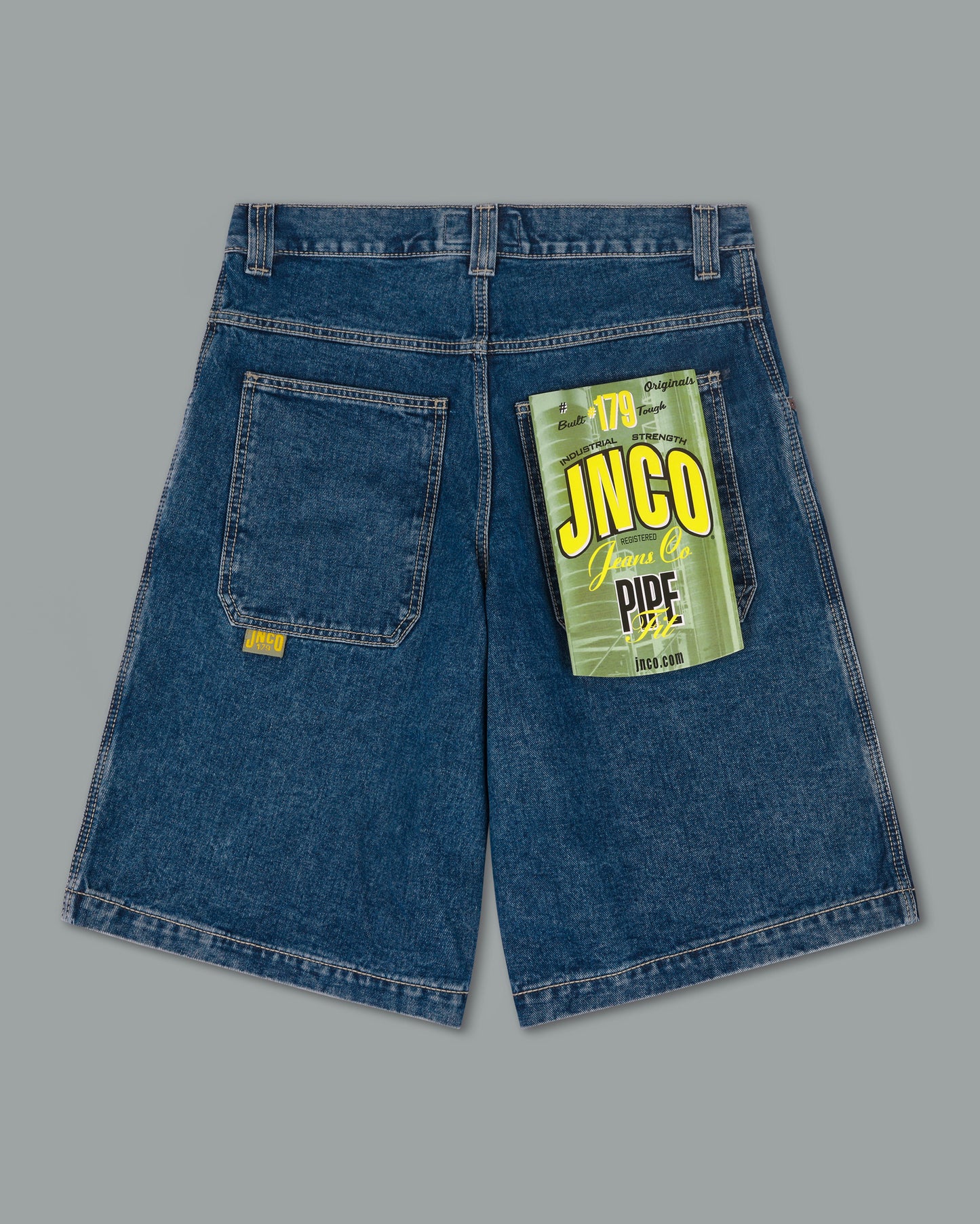 W179 Pipes Shorts. 14" Inseam. Dark Stone.