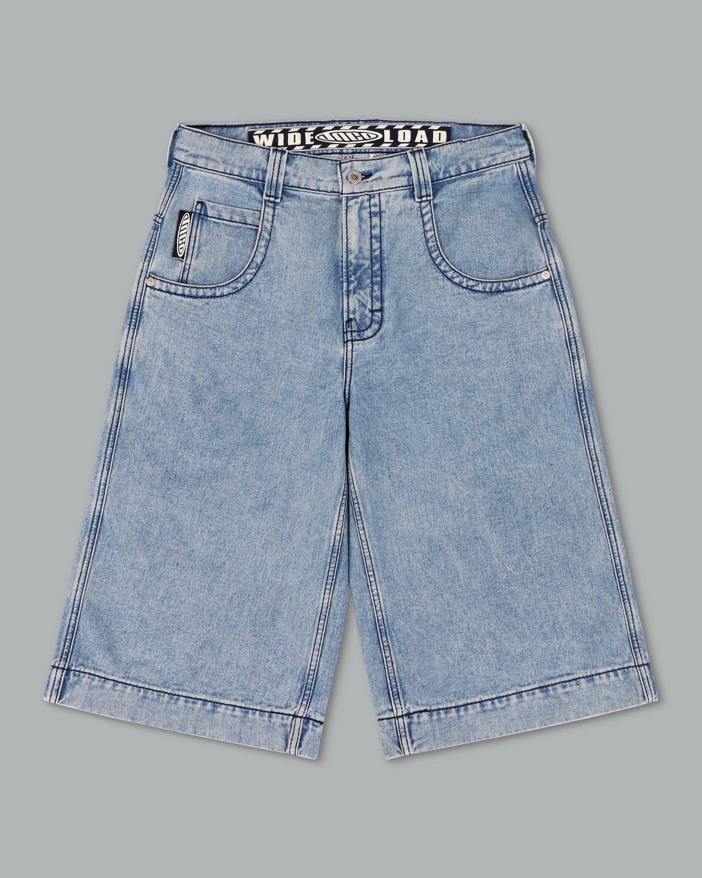 W Wide Load Shorts. 17" Inseam. Antique.