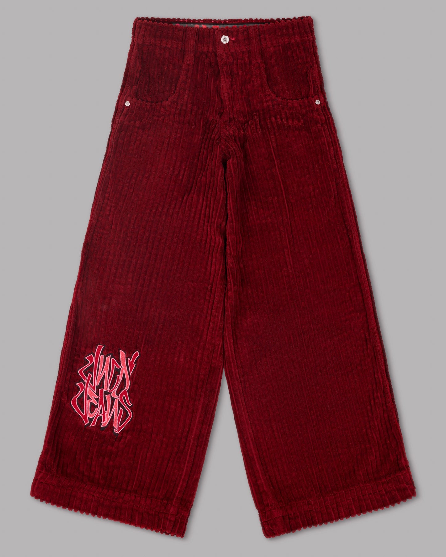 W Rollin. 26". 2 Wale Corduroy. Burgundy.