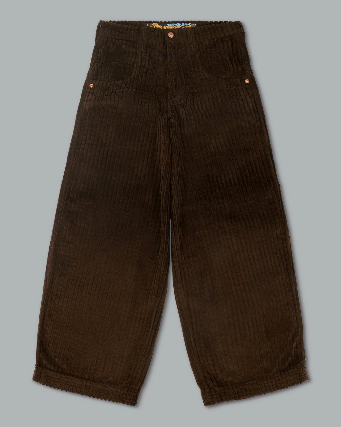 W Jester. 26". 2 Wale Corduroy. Java Brown.