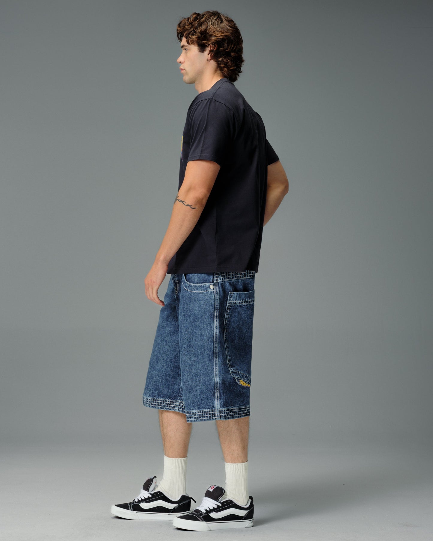 Jester Shorts. 15" Inseam. Dark Stone.
