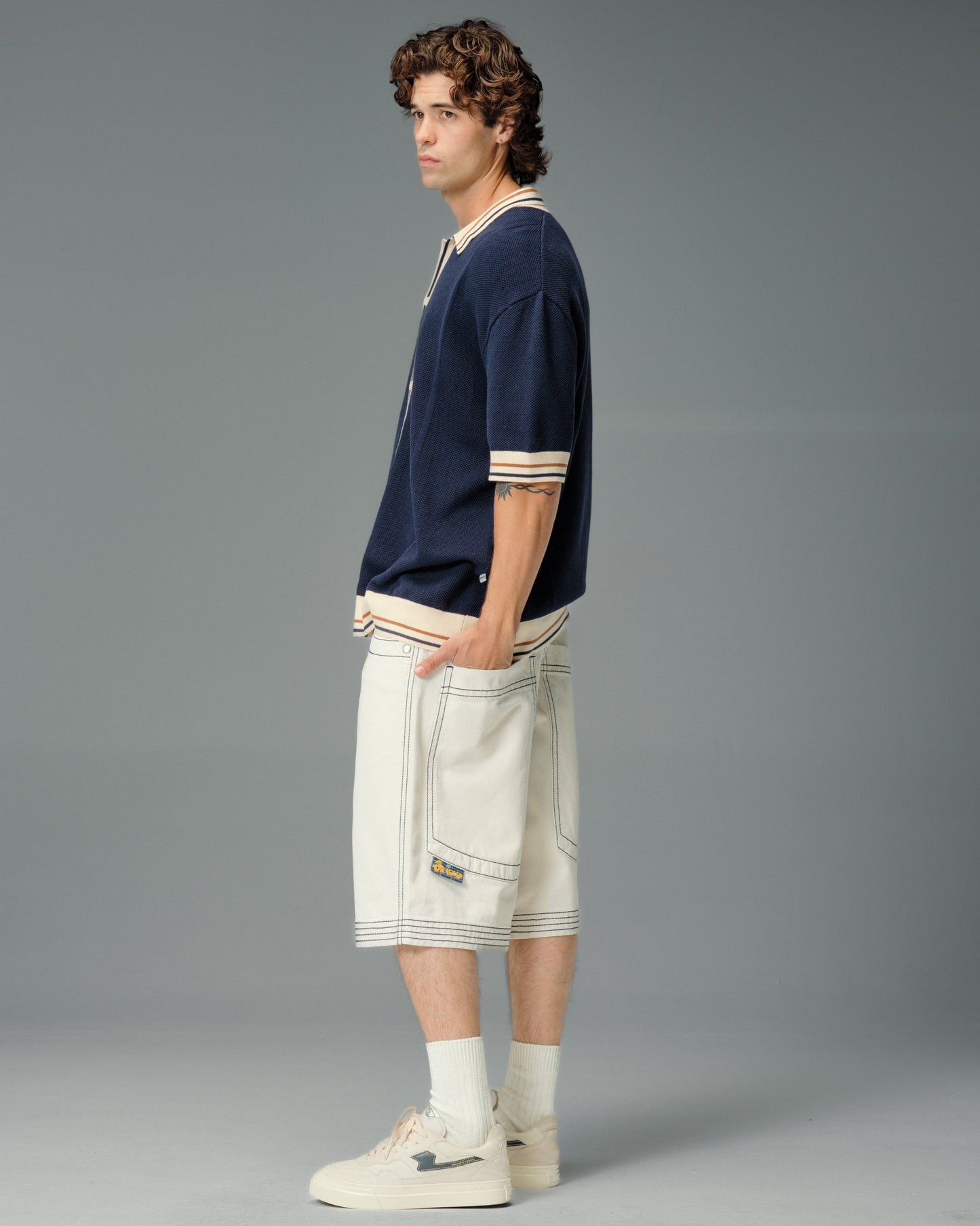 Jester Shorts. 15" Inseam. Natural.
