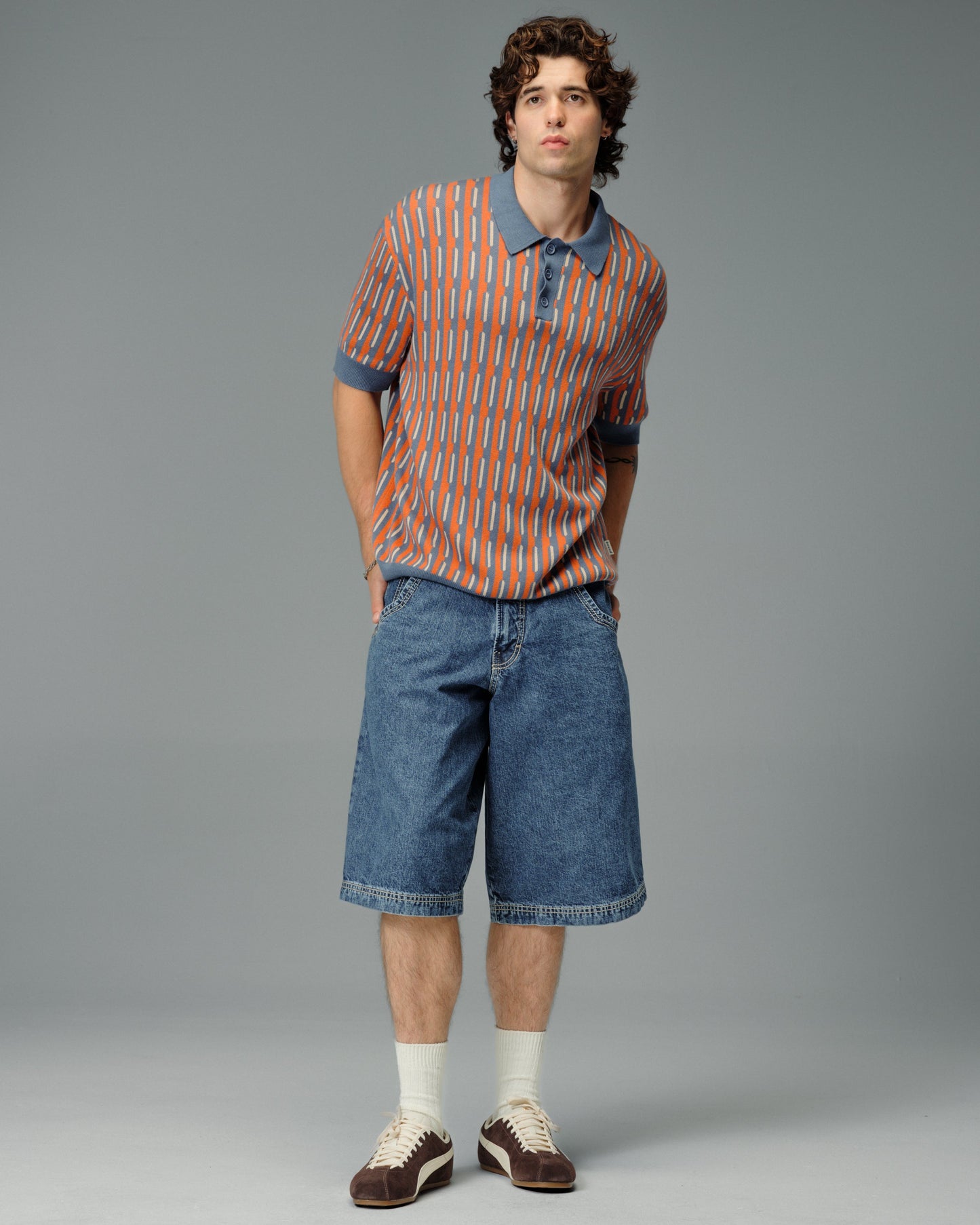 Wizard Shorts. 15" Inseam. Dark Stone.