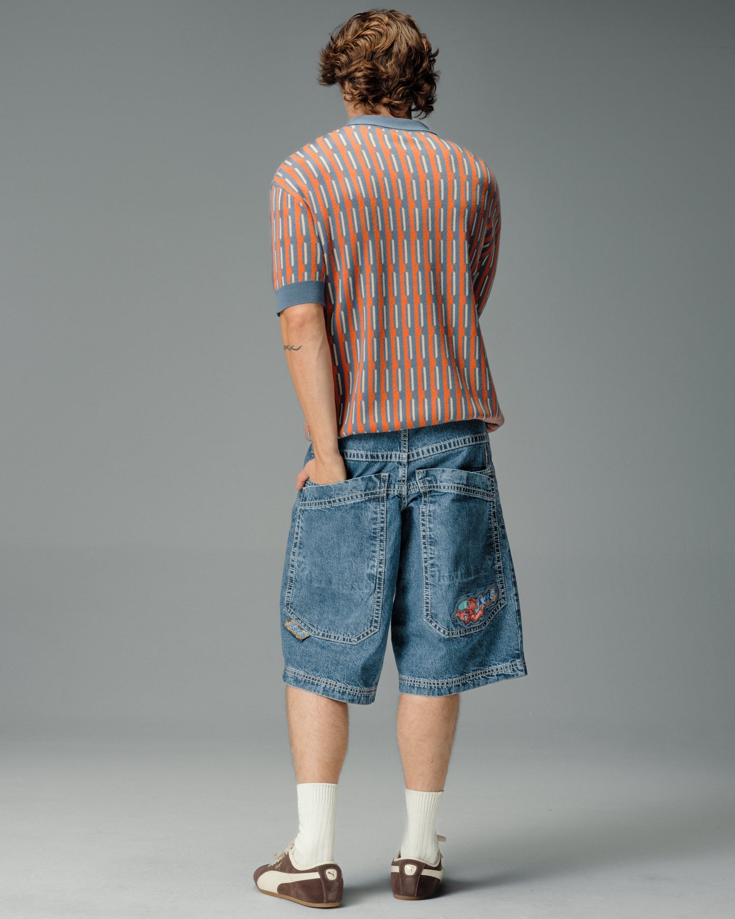 Wizard Shorts. 15" Inseam. Dark Stone.