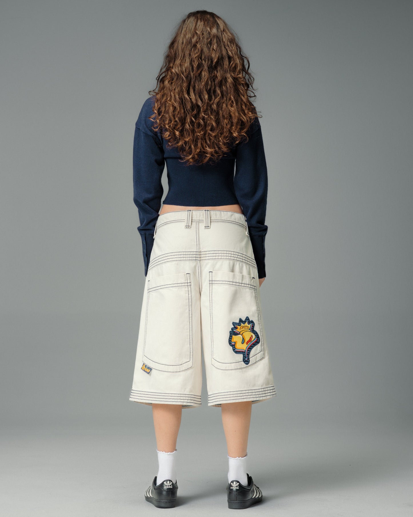 W Jester Shorts. 15" Inseam. Natural.