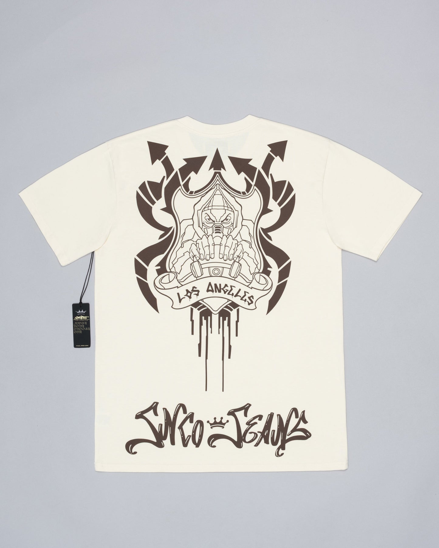 Skater Tee. Ecru.
