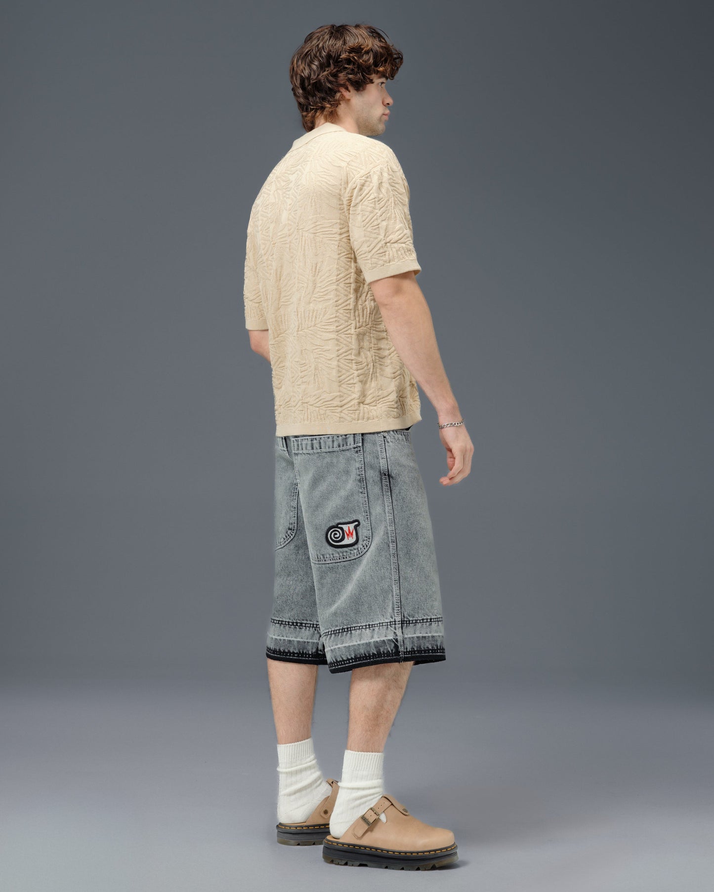 101 Twin Cannon Shorts. 16" Inseam. Black Vintage.