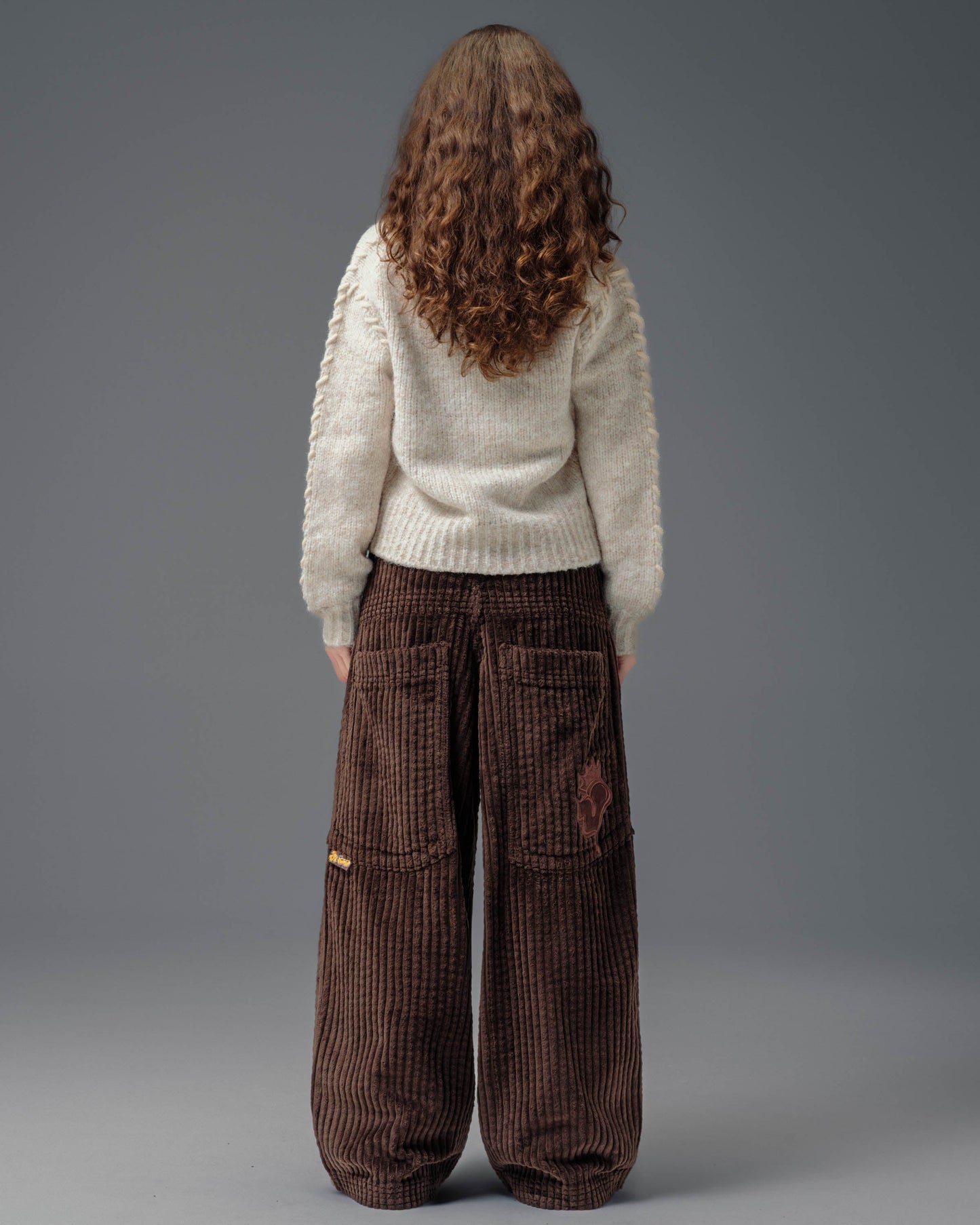 W Jester. 26". 2 Wale Corduroy. Java Brown.
