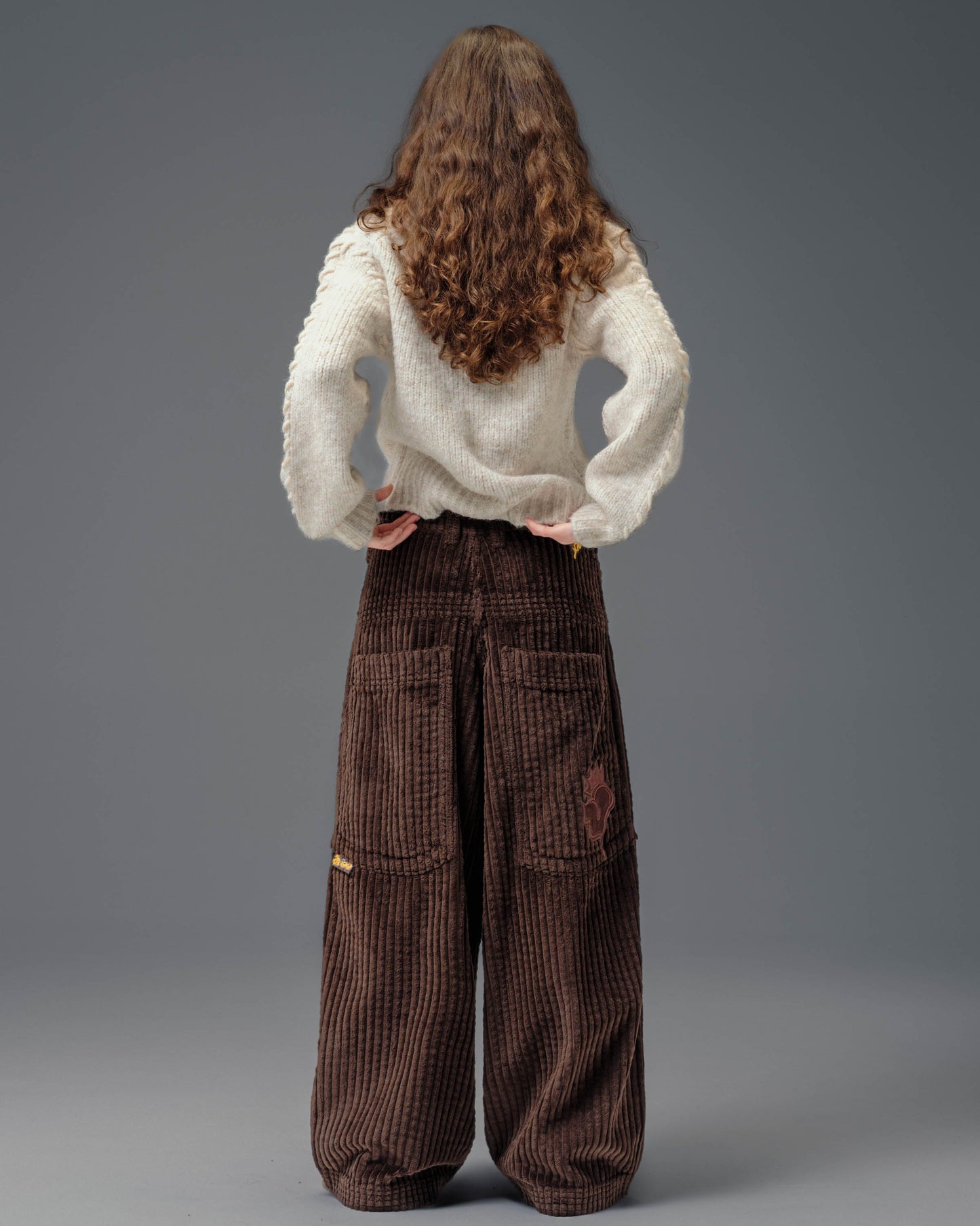 W Jester. 26". 2 Wale Corduroy. Java Brown.