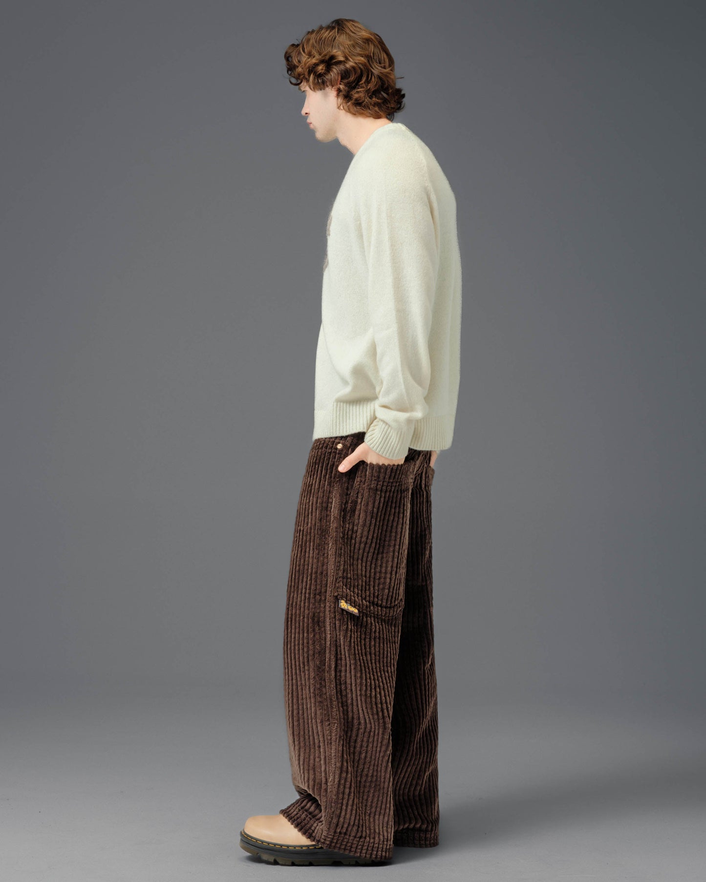 Jester. 26". 2 Wale Corduroy. Java Brown.