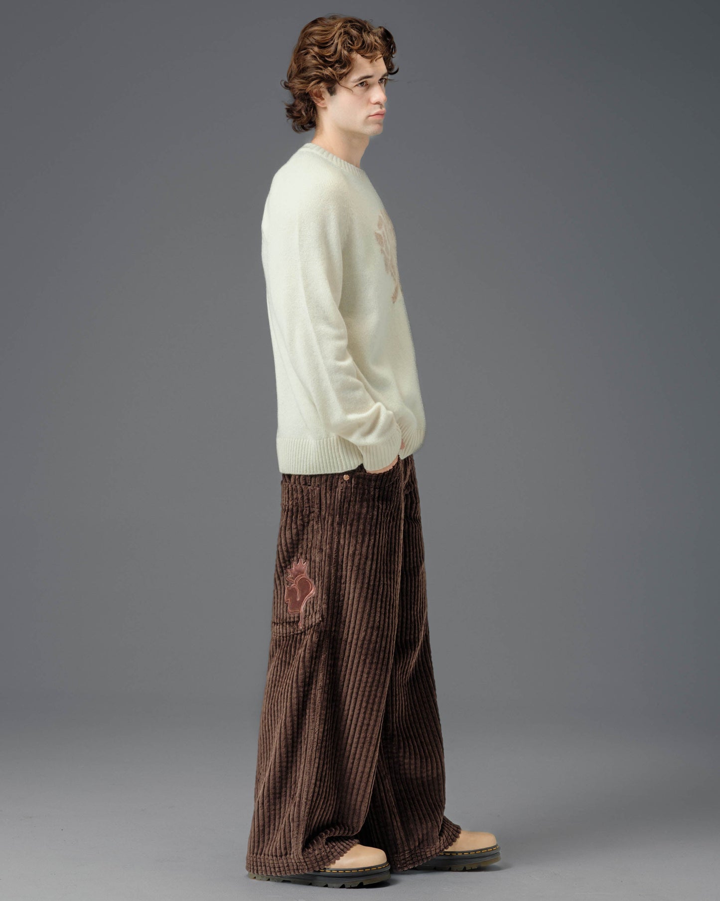 Jester. 26". 2 Wale Corduroy. Java Brown.