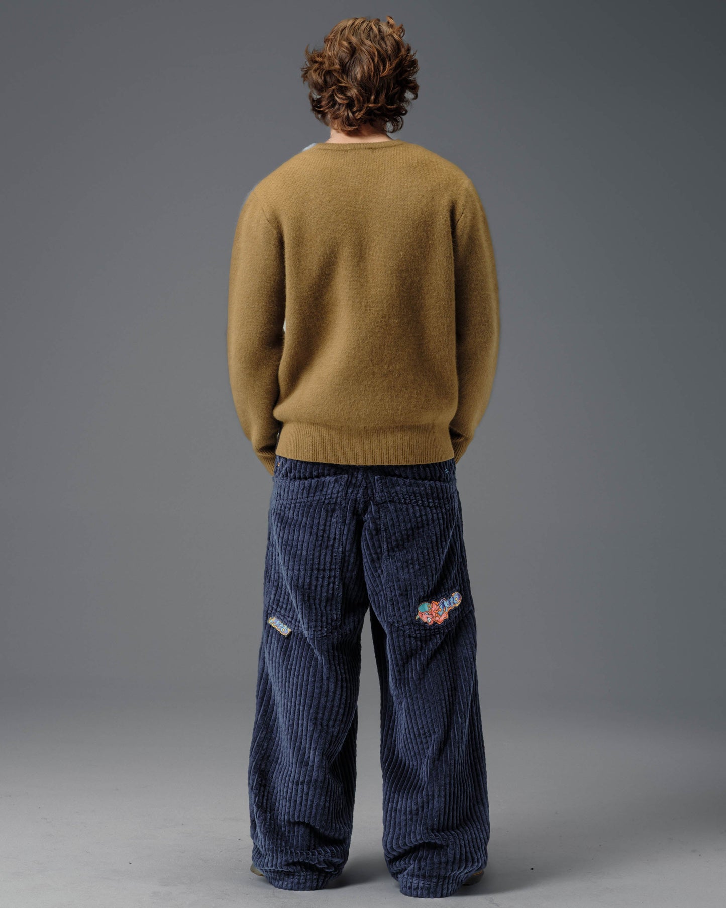 Wizard. 24". 2 Wale Corduroy. Navy.