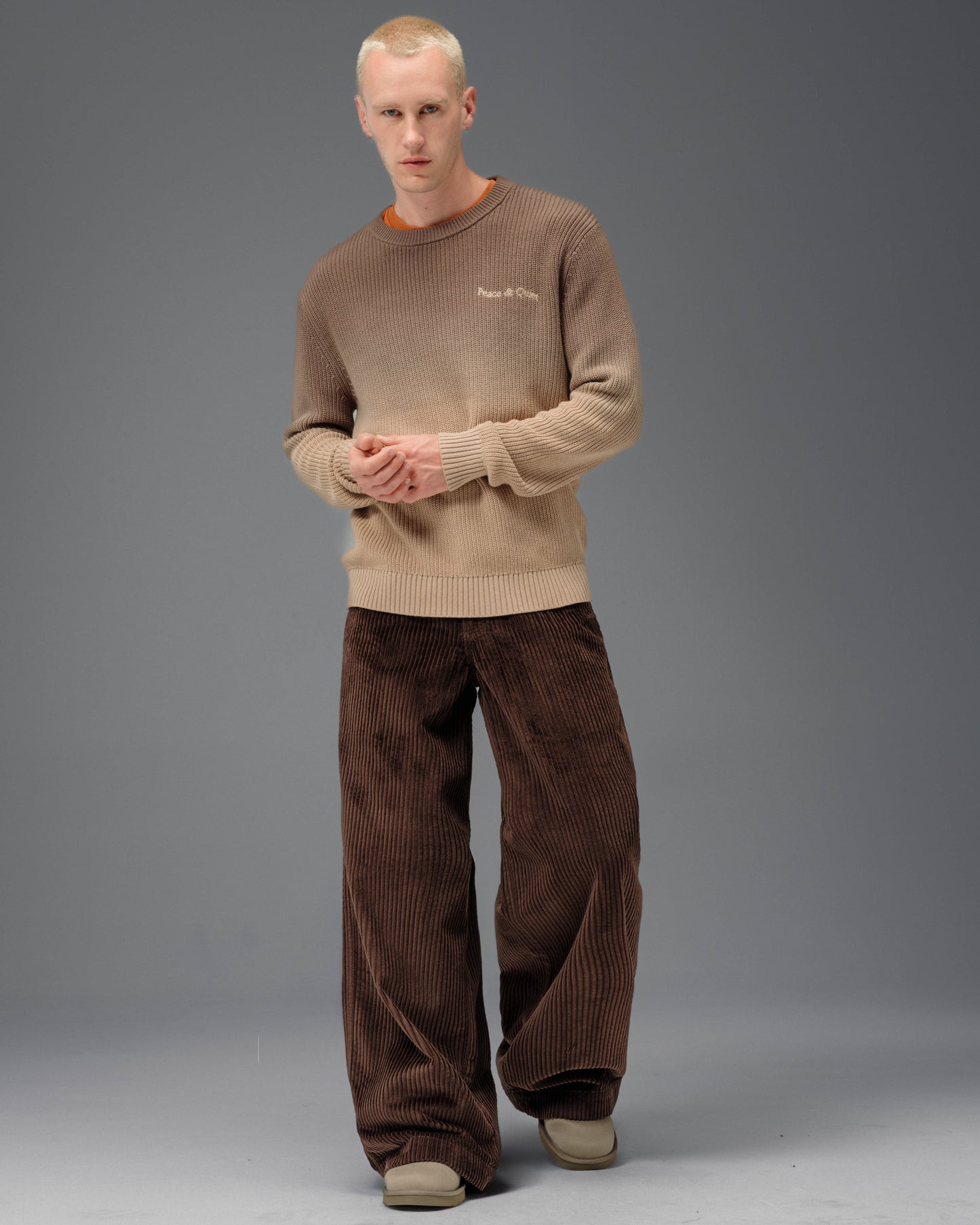 101 Twin Cannon. 26". 4 Wale Corduroy. Java Brown.