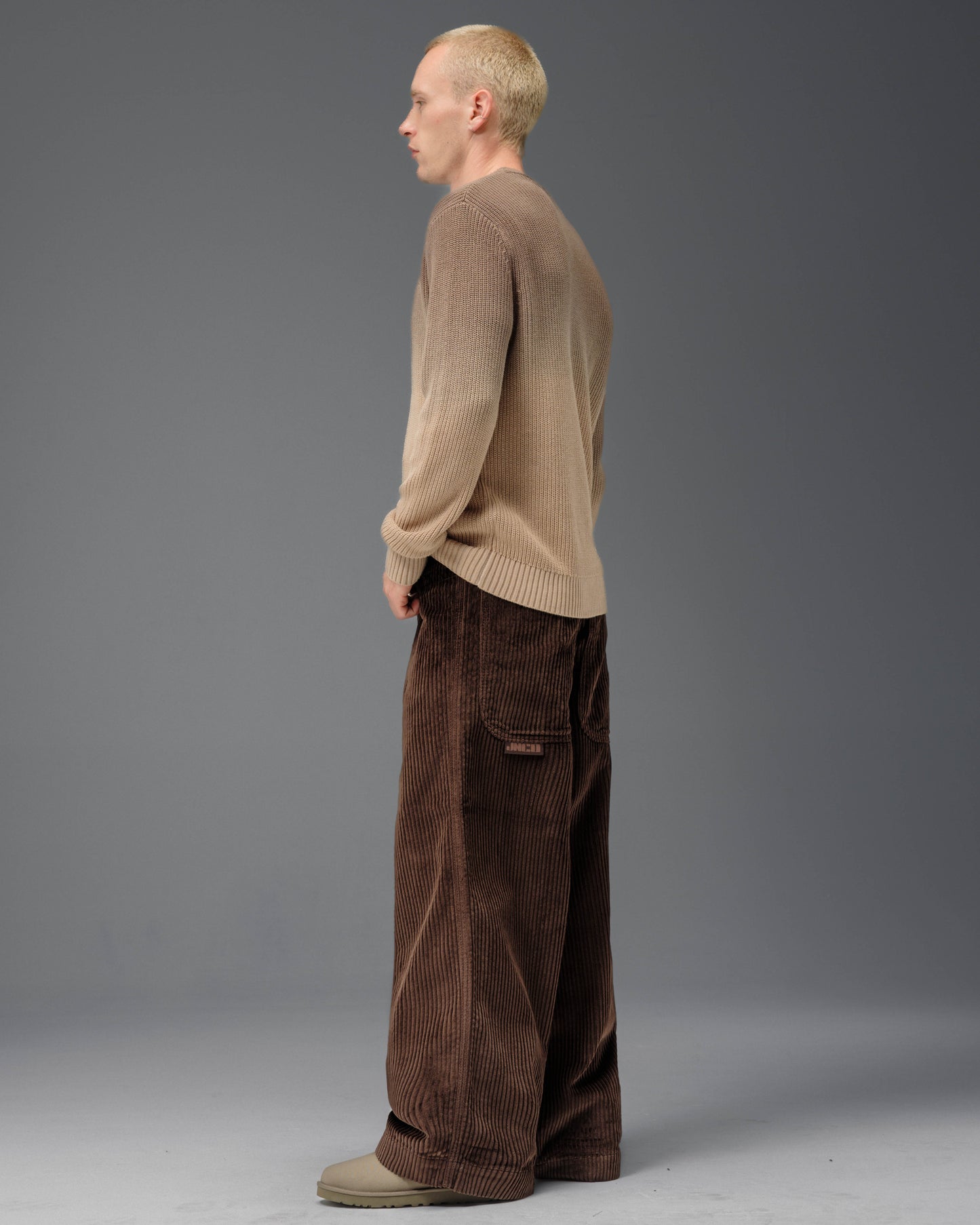 101 Twin Cannon. 26". 4 Wale Corduroy. Java Brown.
