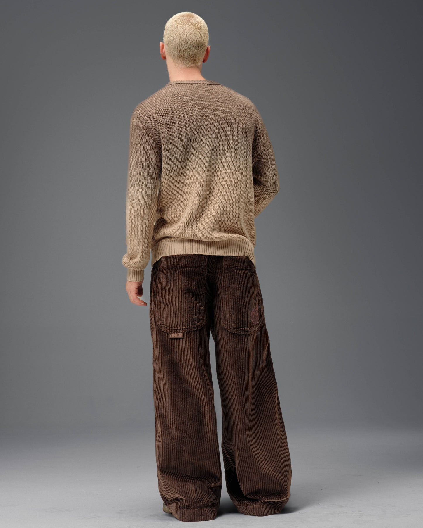 101 Twin Cannon. 26". 4 Wale Corduroy. Java Brown.