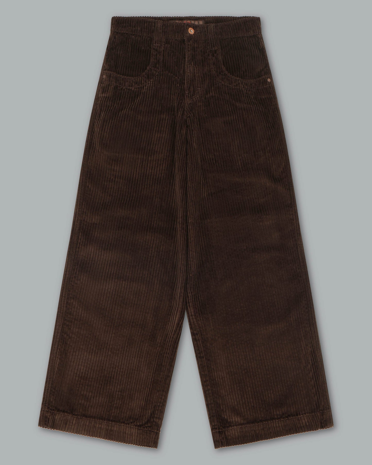 W101 Twin Cannon. 26". 4 Wale Corduroy. Java Brown.
