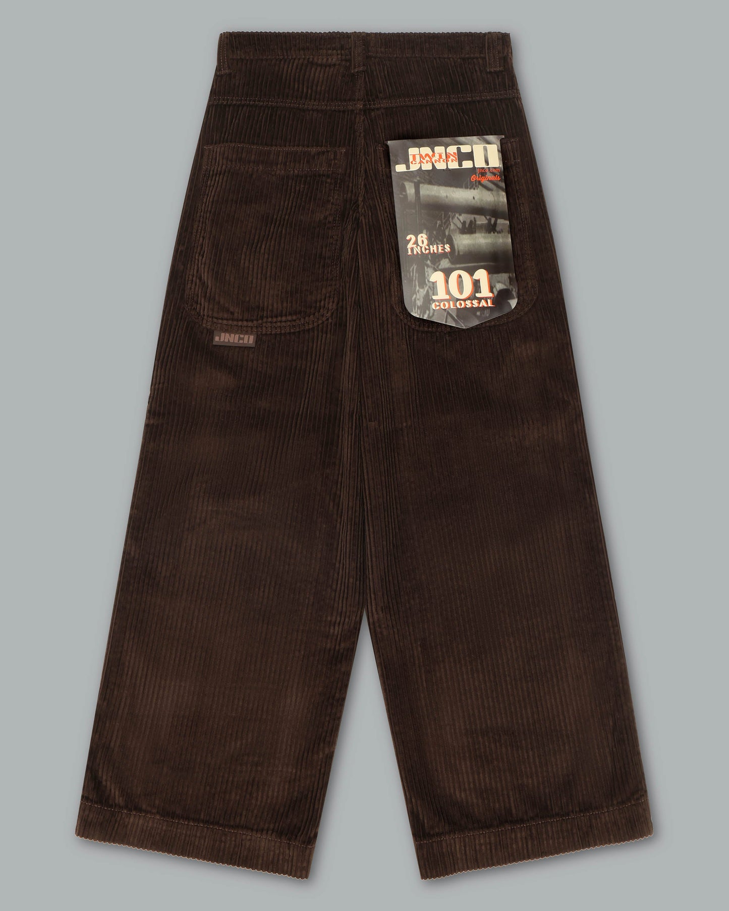 101 Twin Cannon. 26". 4 Wale Corduroy. Java Brown.
